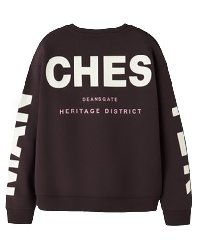 Name It - NKFNokki Sweatshirt - Chocolate Plum